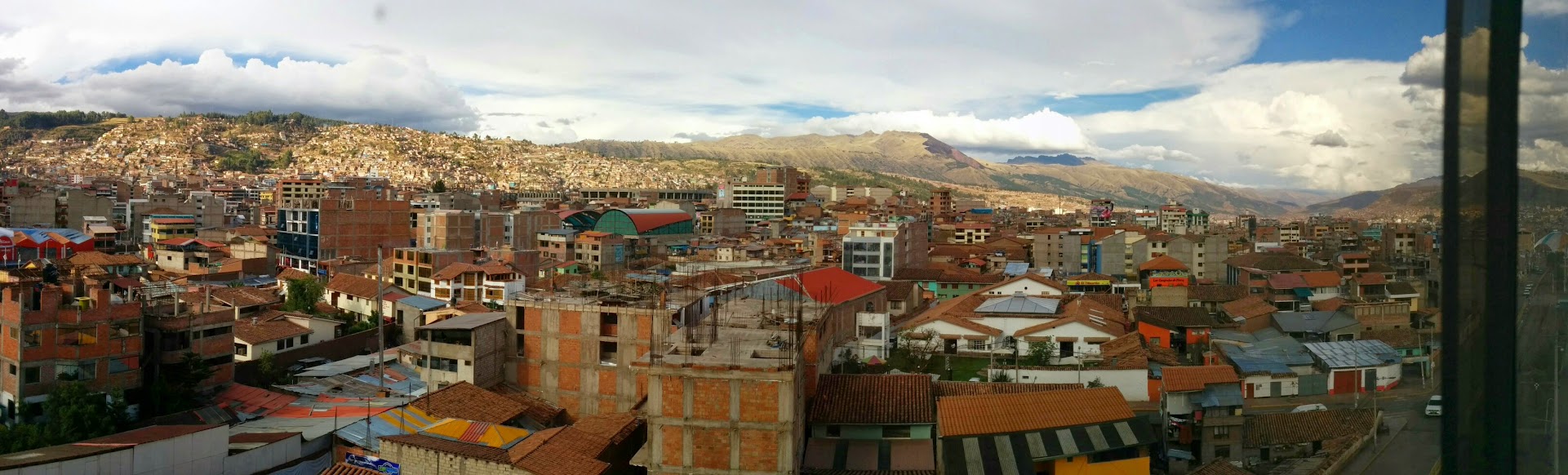 Panoramic view of Cusco, Peru